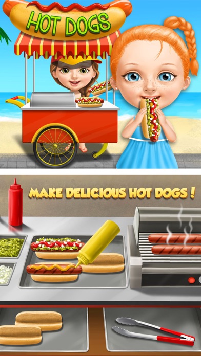 How to cancel & delete Sweet Baby Girl Summer Fun - Dream Seaside from iphone & ipad 2