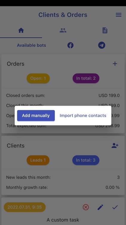 Clients and Orders CRM screenshot-9