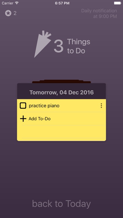 3 Things to Do - To-Do list