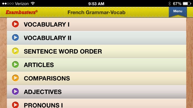 GCSE French Prep Flashcards Exambusters(圖2)-速報App