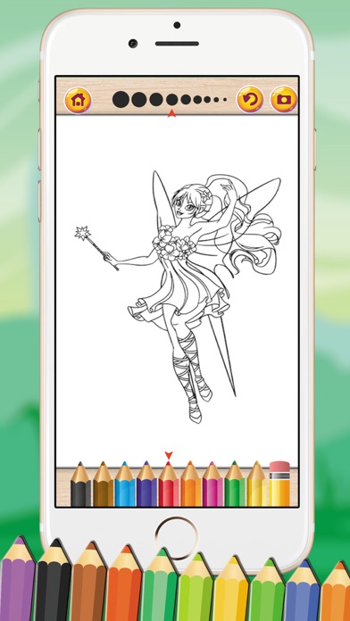 How to cancel & delete Angels Game Fairy Tale Coloring Book from iphone & ipad 2