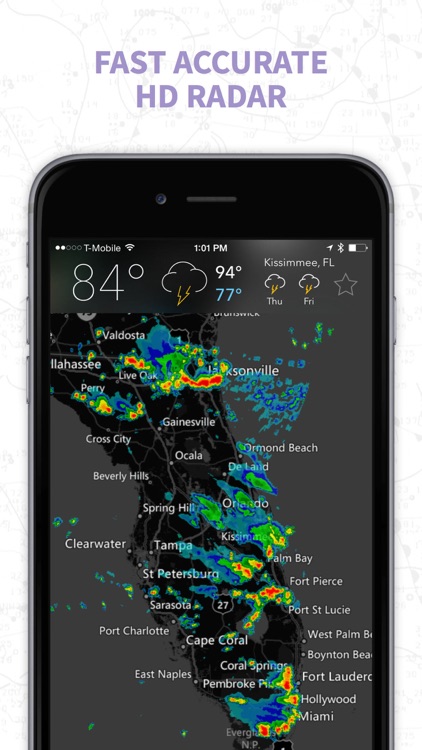 MyRadar NOAA Weather Radar, Forecasts & Storms screenshot-0