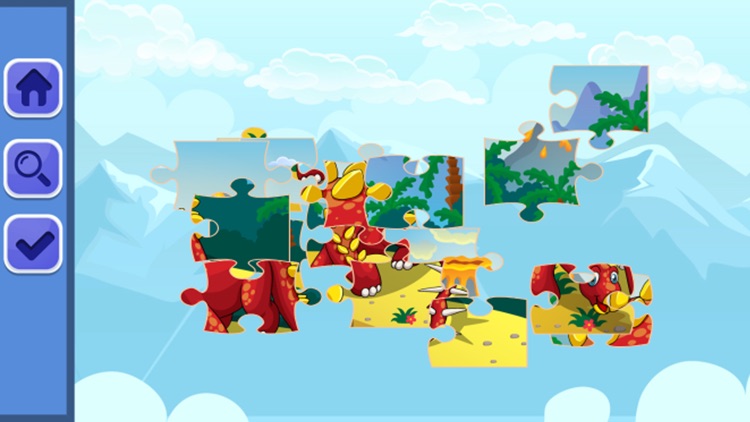 Dinosaurs Jigsaw for kids screenshot-3