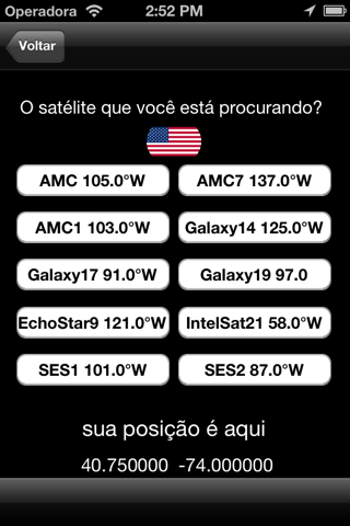 SatFinder GPS US screenshot 2