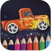 Icon Speed racing car coloring book for kids games
