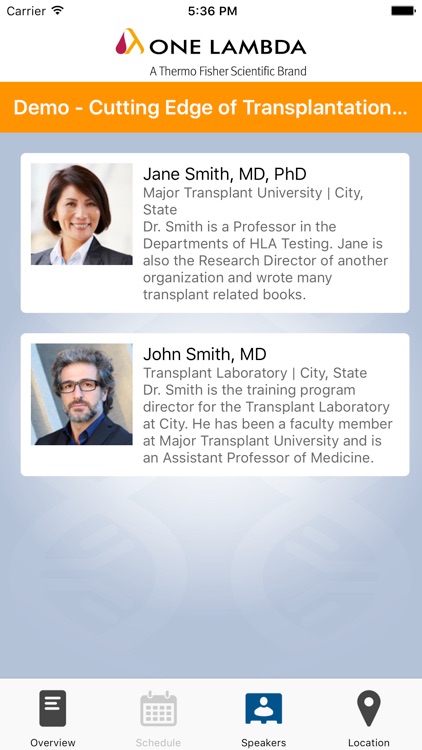 One Lambda Event App screenshot-4