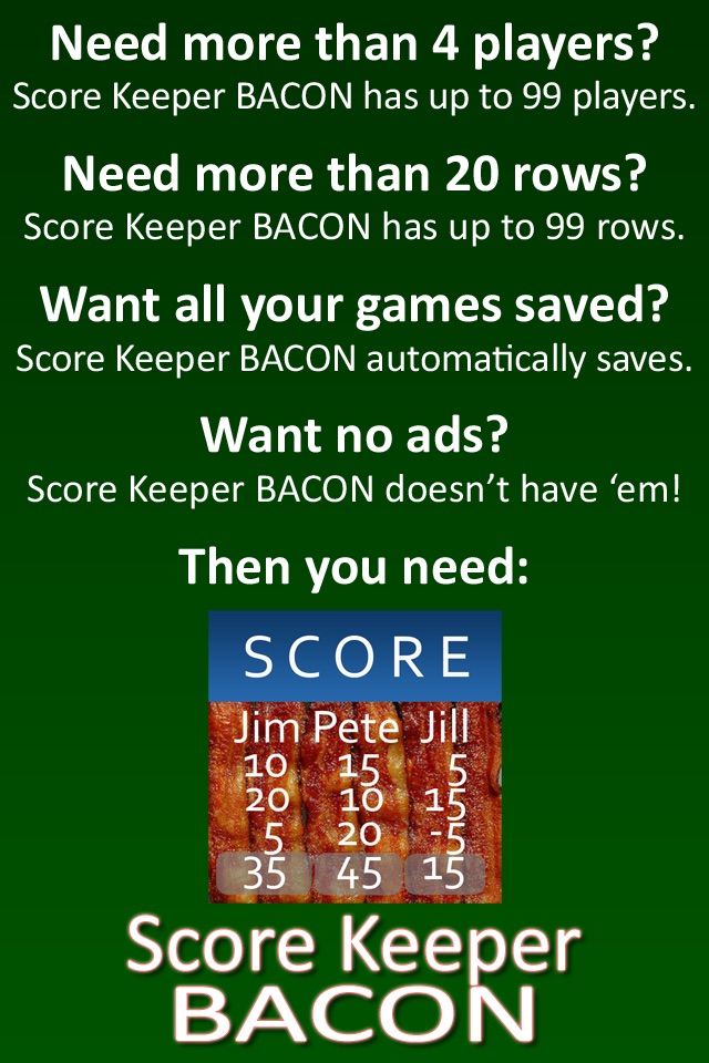 Score Keeper FREE screenshot 4