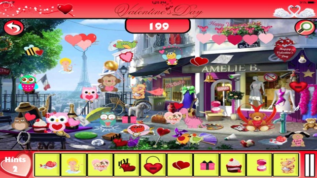 Free Hidden Objects:Valentine City Mania(圖2)-速報App