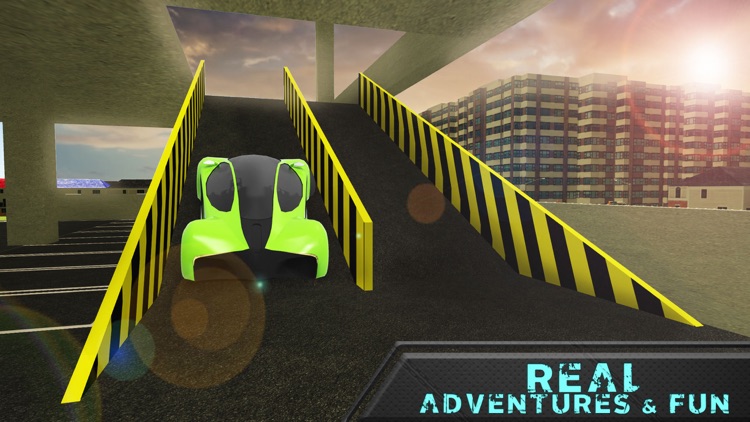 Sports Car Multi Storey Parking & Driving Sim screenshot-3