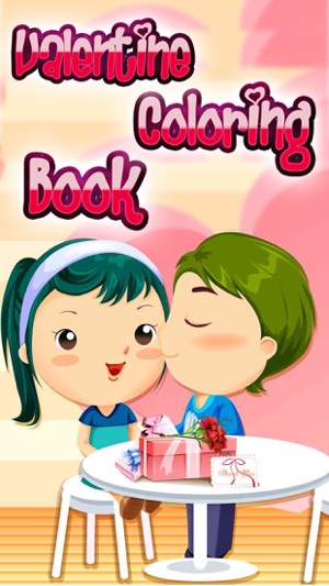 Valentine Coloring Book - Kids Love Coloring Book(圖1)-速報App