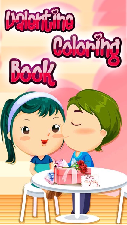 Valentine Coloring Book - Kids Love Coloring Book