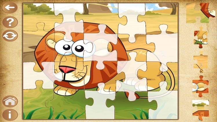 Animals Puzzles for toddler : Learning kids games