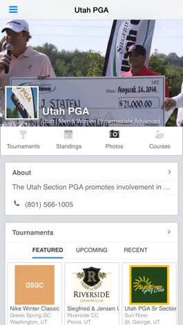 Game screenshot Utah Section PGA mod apk