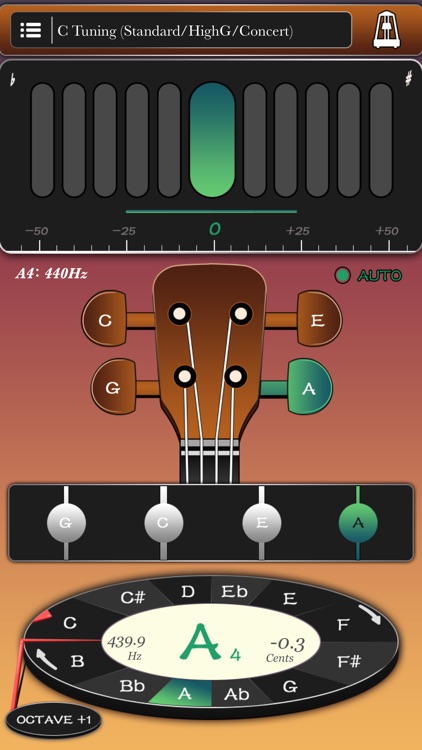 Ukulele tuner and metronome - best uke toolkit