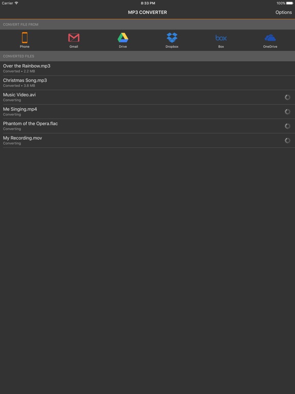 【图】MP3 Converter – Convert Videos and Music to MP3(截图3) 【图】MP3 Converter – Convert Videos and Music to MP3(截图3)