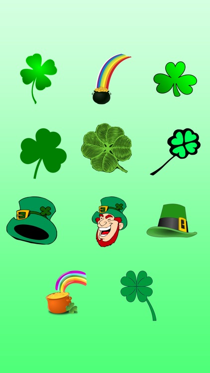 St Patrick's Day Stickers - Clover