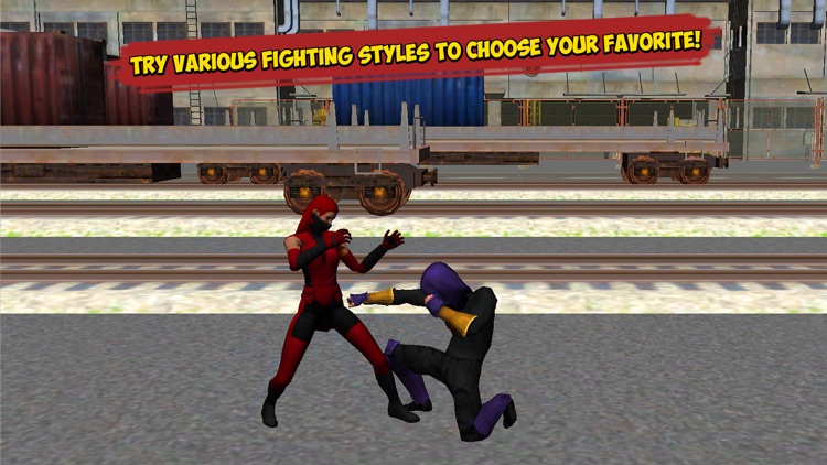 Ninja Kung Fu Street Fighting Challenge 3D