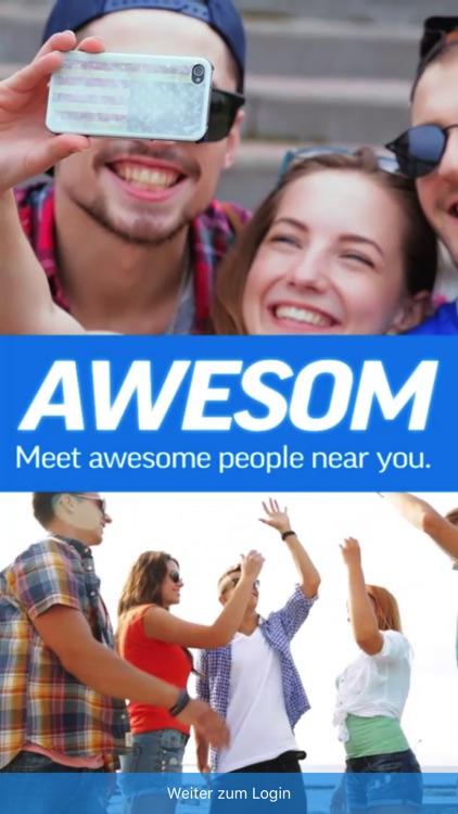 AWESOM - “Meet awesom people near you“ screenshot-4