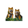 Shiba Inu Sisters And Friends - 4 stickers