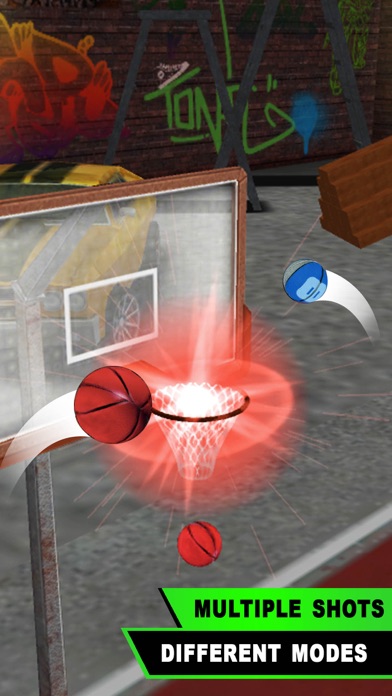 How to cancel & delete Basketball Big 3 Point Swish: Perfect Toss 3D from iphone & ipad 1