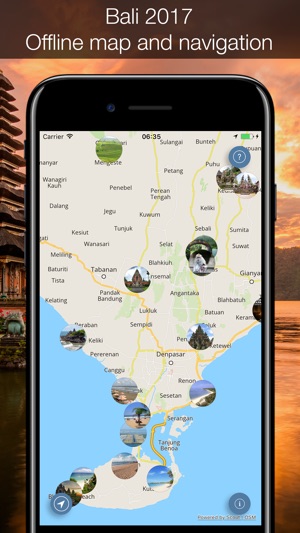 Bali 2017 — offline map and navigation!(圖1)-速報App