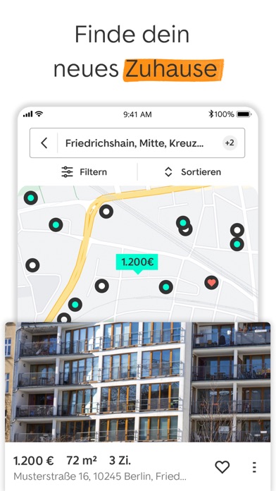 ImmoScout24 - Immobilien app screenshot 2 by ImmobilienScout GmbH - appdatabase.net