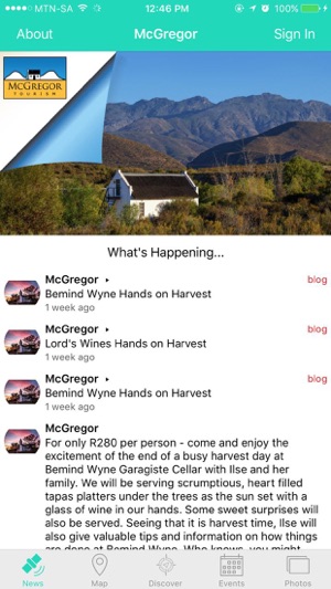 McGregor Tourism(圖1)-速報App