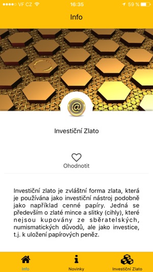 Investiční Zlato(圖1)-速報App