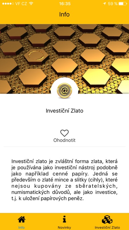 Investiční Zlato