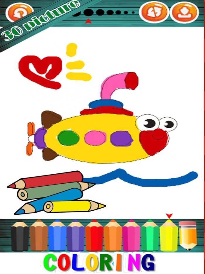 Learning Vehicles Coloring Markers Easy For Kids