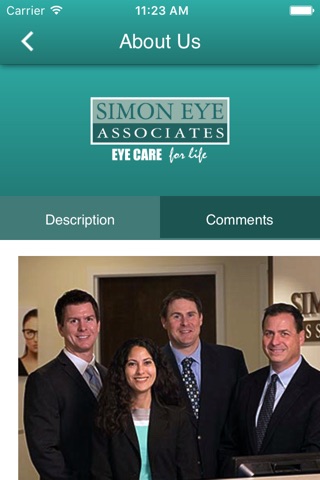 Simon Eye Associates screenshot 2