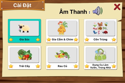 Anh - Việt : Chủ Đề Nông Trại screenshot 2