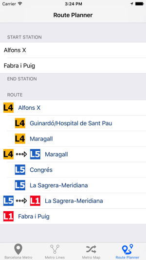 Barcelona Metro -Subway(圖2)-速報App