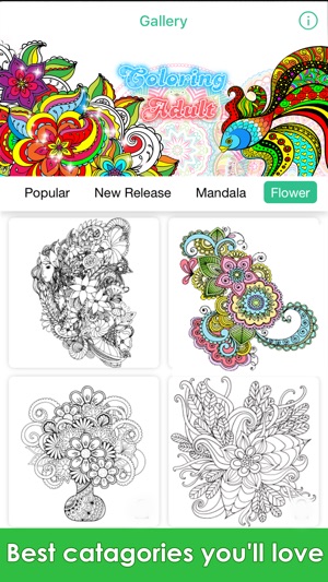 Coloring Me : Coloring Book for Adults(圖1)-速報App