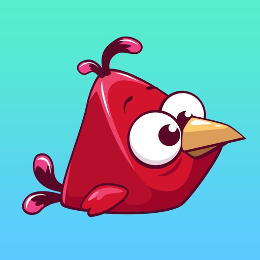 Red Bird Adventure - Tap to Fly Icon