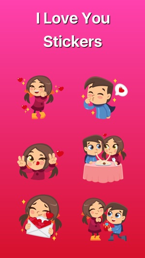 I Love You - Romantic Stickers(圖1)-速報App