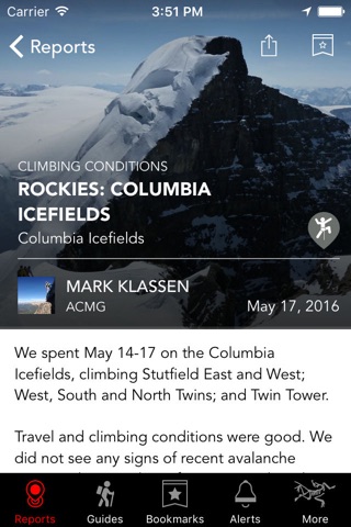 Mountain Conditions Report screenshot 3