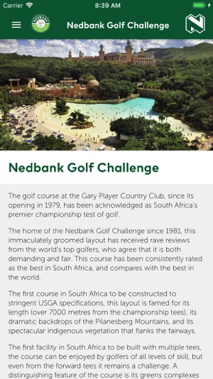 Nedbank Golf Challenge App(圖2)-速報App