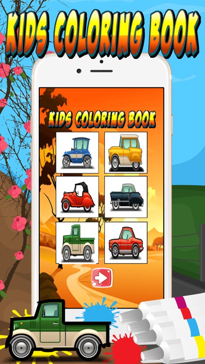 my cars games free coloring book app for kidskhampol pimsri