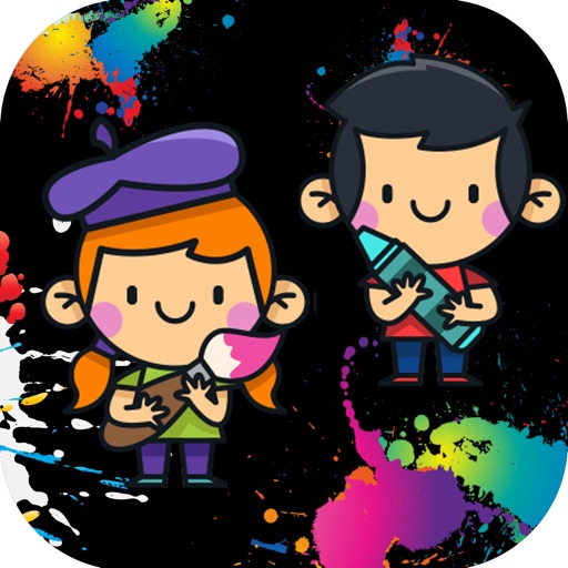 Kids Coloring Book Fun Game