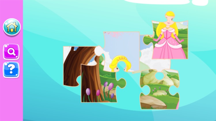 Pretty Princess Jigsaw Puzzle for Kids