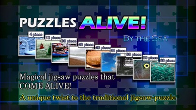 Puzzles Alive! By The Sea screenshot 1