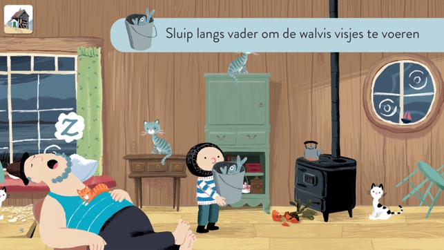 ‎Benji Davies: De Kleine Walvis on the App Store