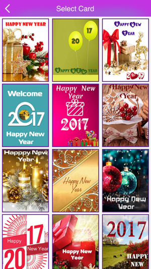 Happy New Year Greeting Cards 2017(圖2)-速報App