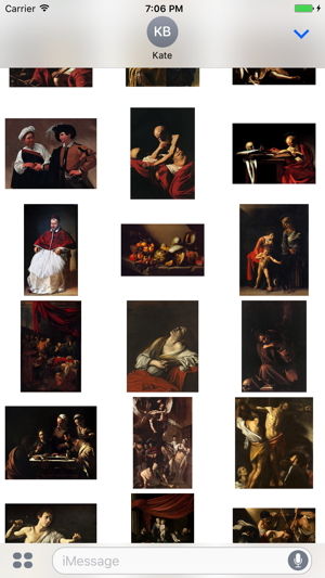 Caravaggio Paintings for iMessage(圖3)-速報App