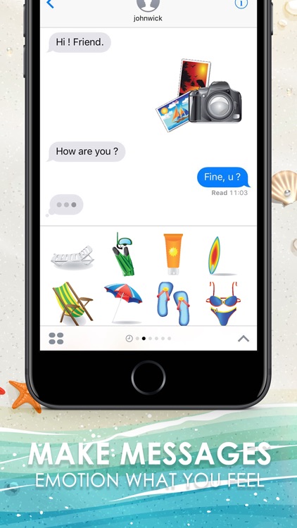 At The Holiday Stickers for iMessage Free