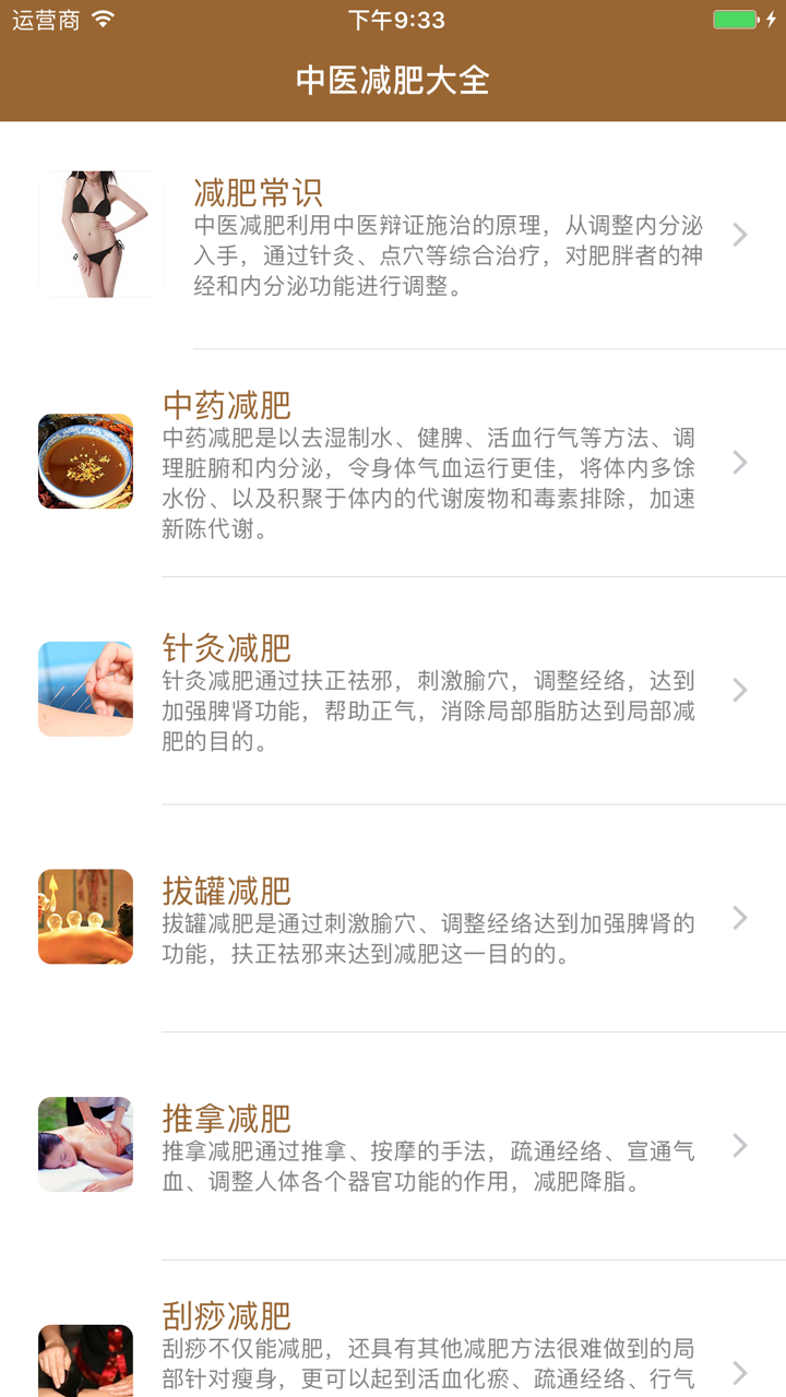 中医减肥大全 - 最安全的减肥方法 screenshot 1