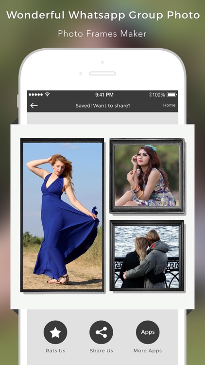 Group Photo Frame Editor screenshot-3