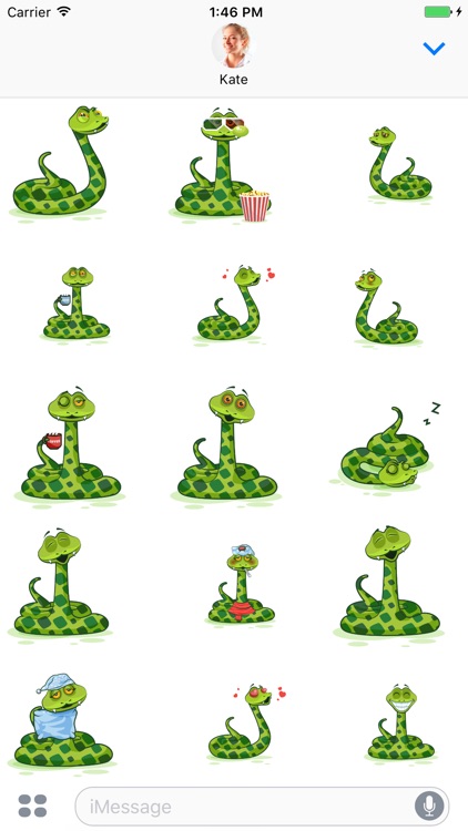 Snake - Stickers for iMessage