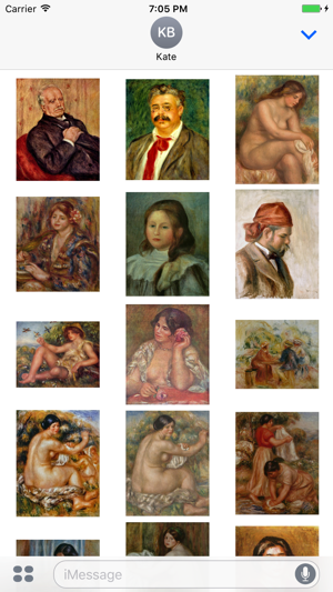 Renoir Artworks for iMessage(圖2)-速報App